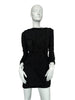 Thumbnail for VIVIENNE WESTWOOD BLACK RUCHED DRESS