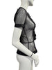 Thumbnail for JEAN PAUL GAULTIER SHEER TOP