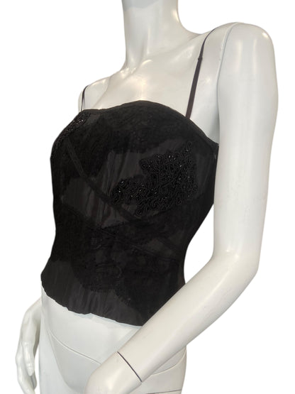 LUISA SPAGNOLI SILK TOP
