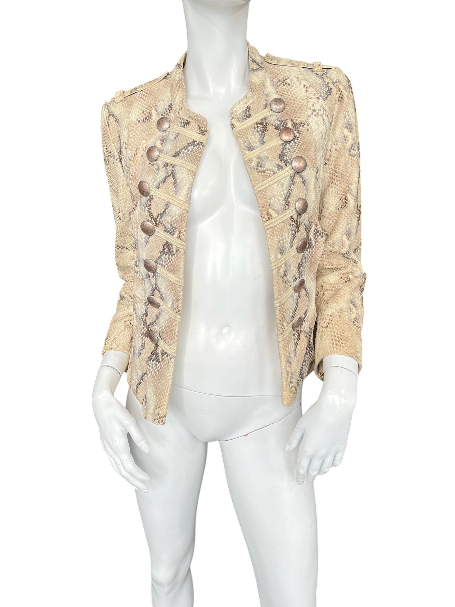 PLEIN SUD PYTHON JACKET
