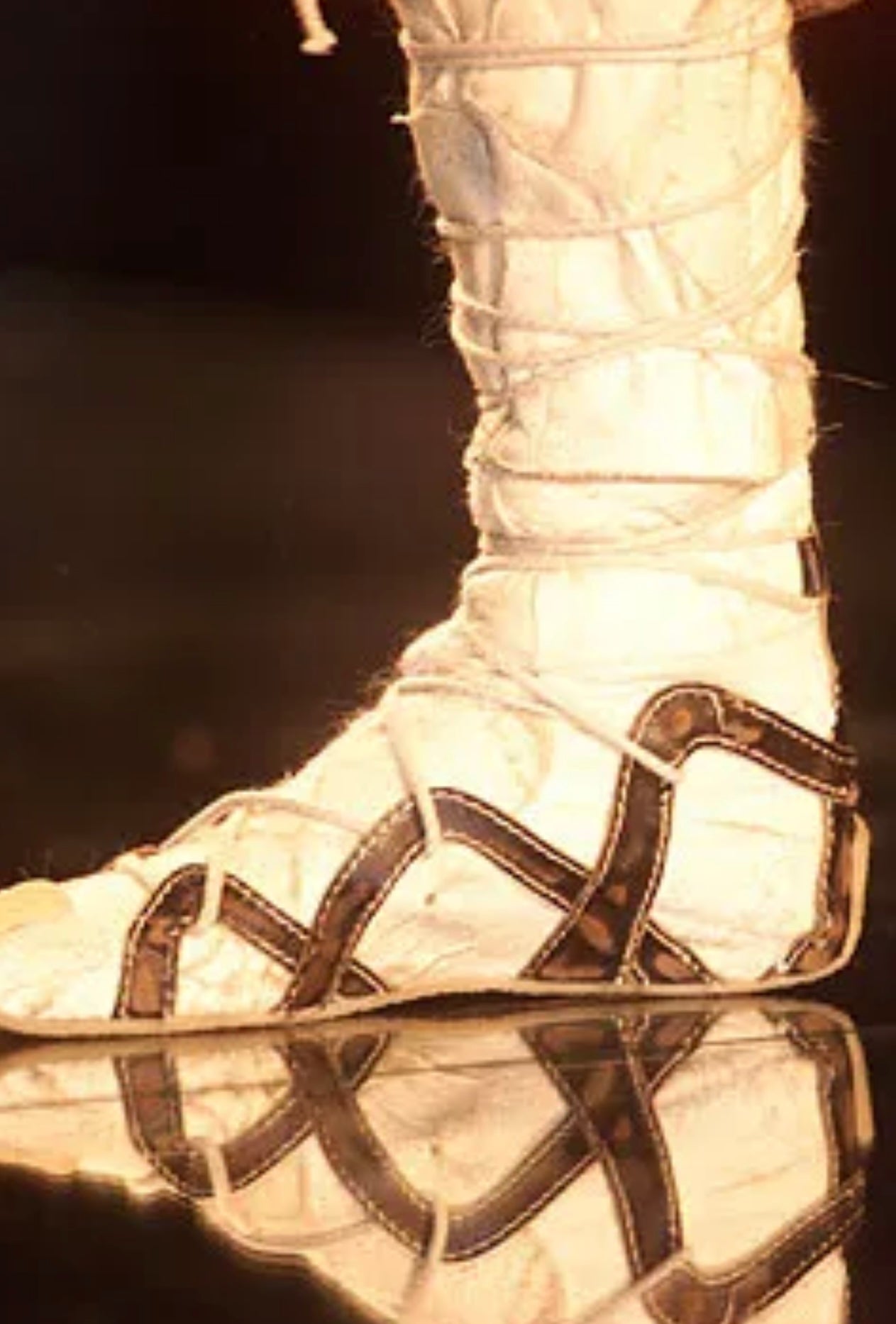 DIOR F/W 2002 FUNKY LEATHER BOOTS