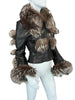 Thumbnail for JITROIS LEATHER & FUR JACKET