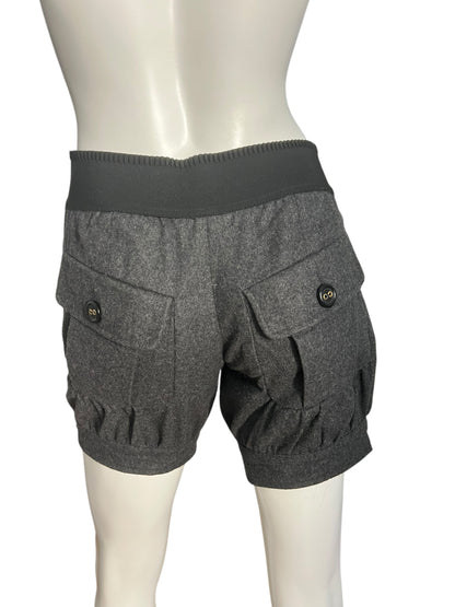 DOLCE & GABBANA VIRGIN WOOL SHORTS