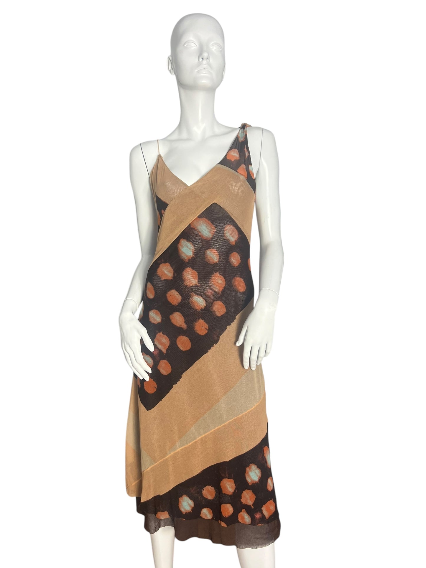 JEAN PAUL GAULTIER S/S 2001 ASYMETRICAL DRESS
