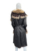 Thumbnail for VINTAGE LEATHER FUR COAT