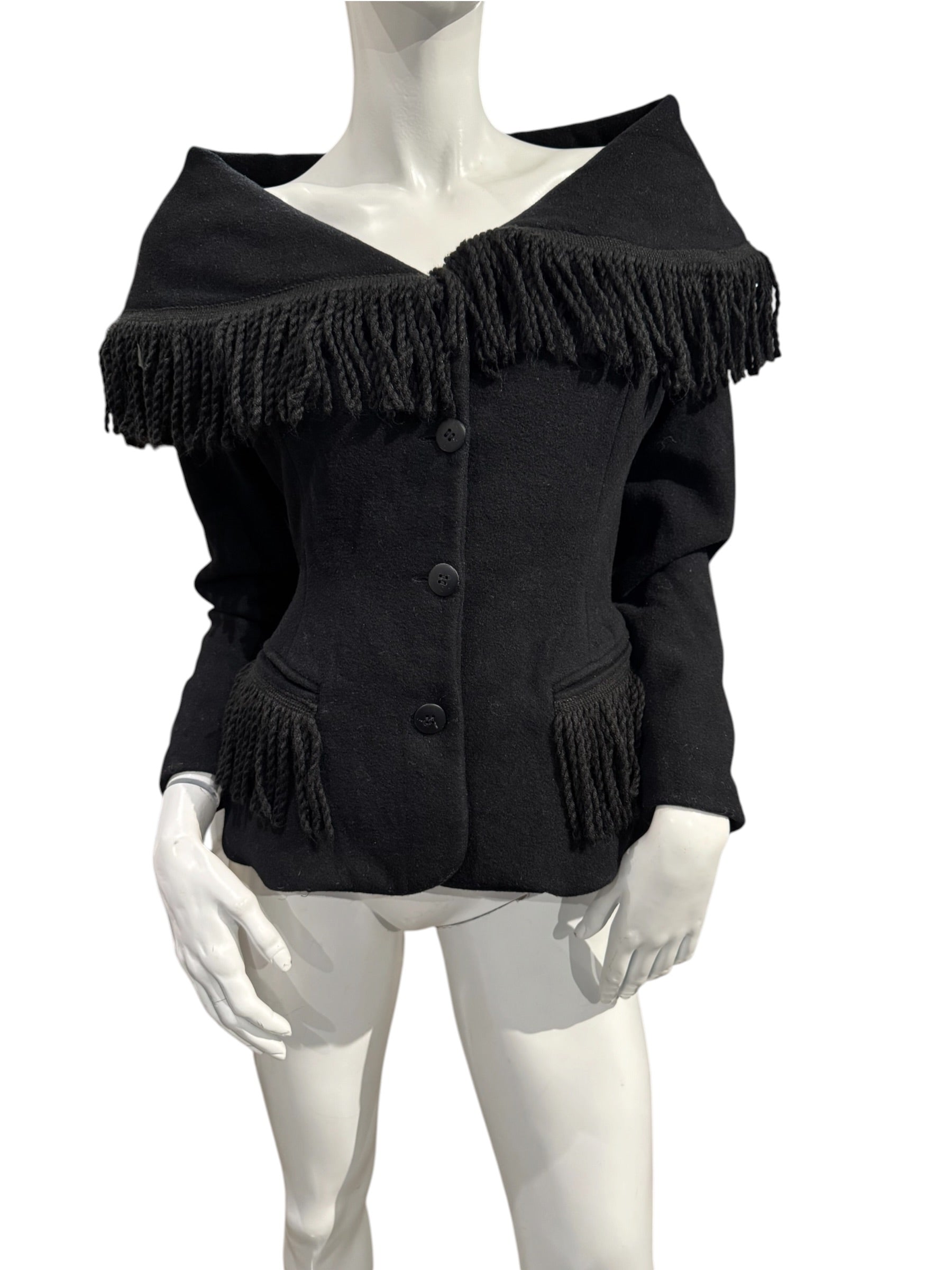 PLEIN SUD WOOL 90’S JACKET