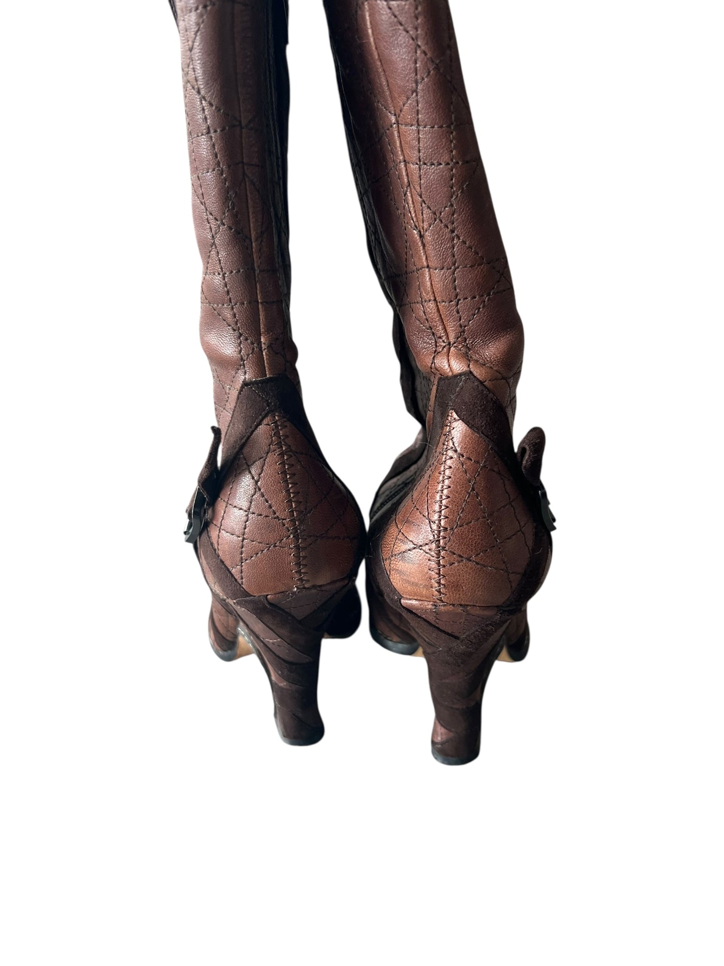 DIOR BY GALLIANO LEATHER BOOTS