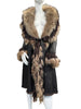 Thumbnail for VINTAGE LEATHER FUR COAT
