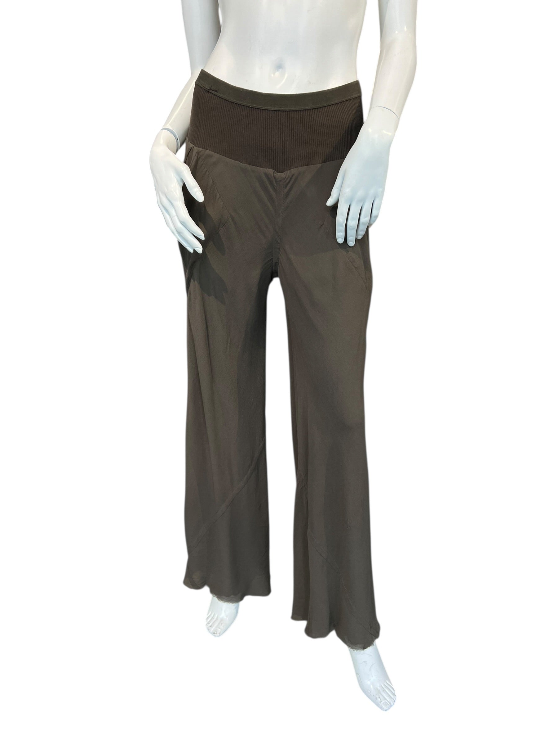 RICK OWENS SILK PANTS