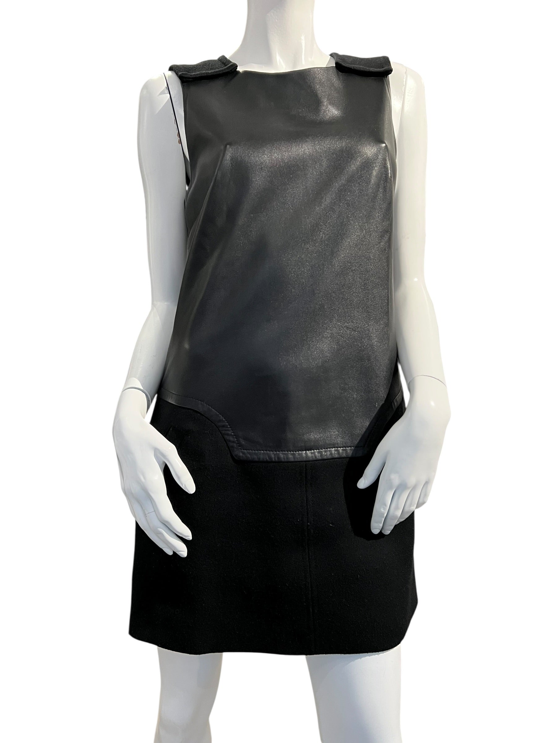 BARBARA BUI LEATHER DRESS