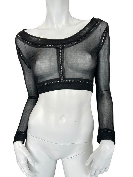 PLEIN SUD SHEER TOP