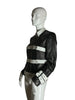 Thumbnail for ALAN GERARD MULTI BELT LEATHER JACKET