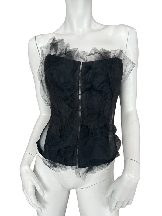 HOMEMADE TULLE BUSTIER