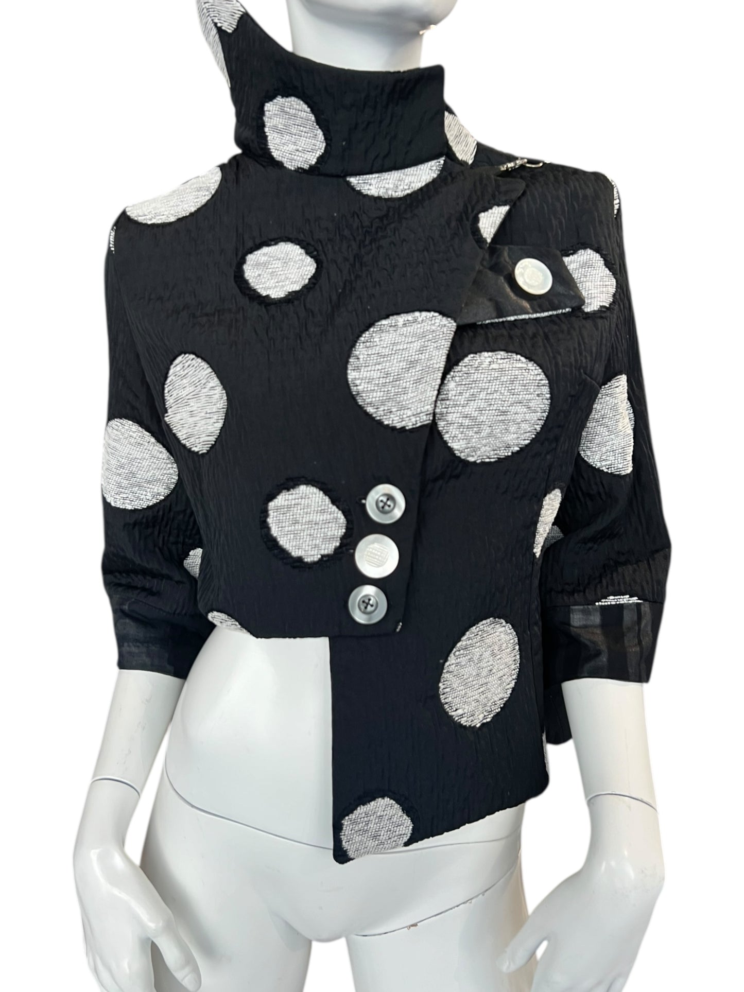 ADELINE ZILLIOX POLKA DOT JACKET