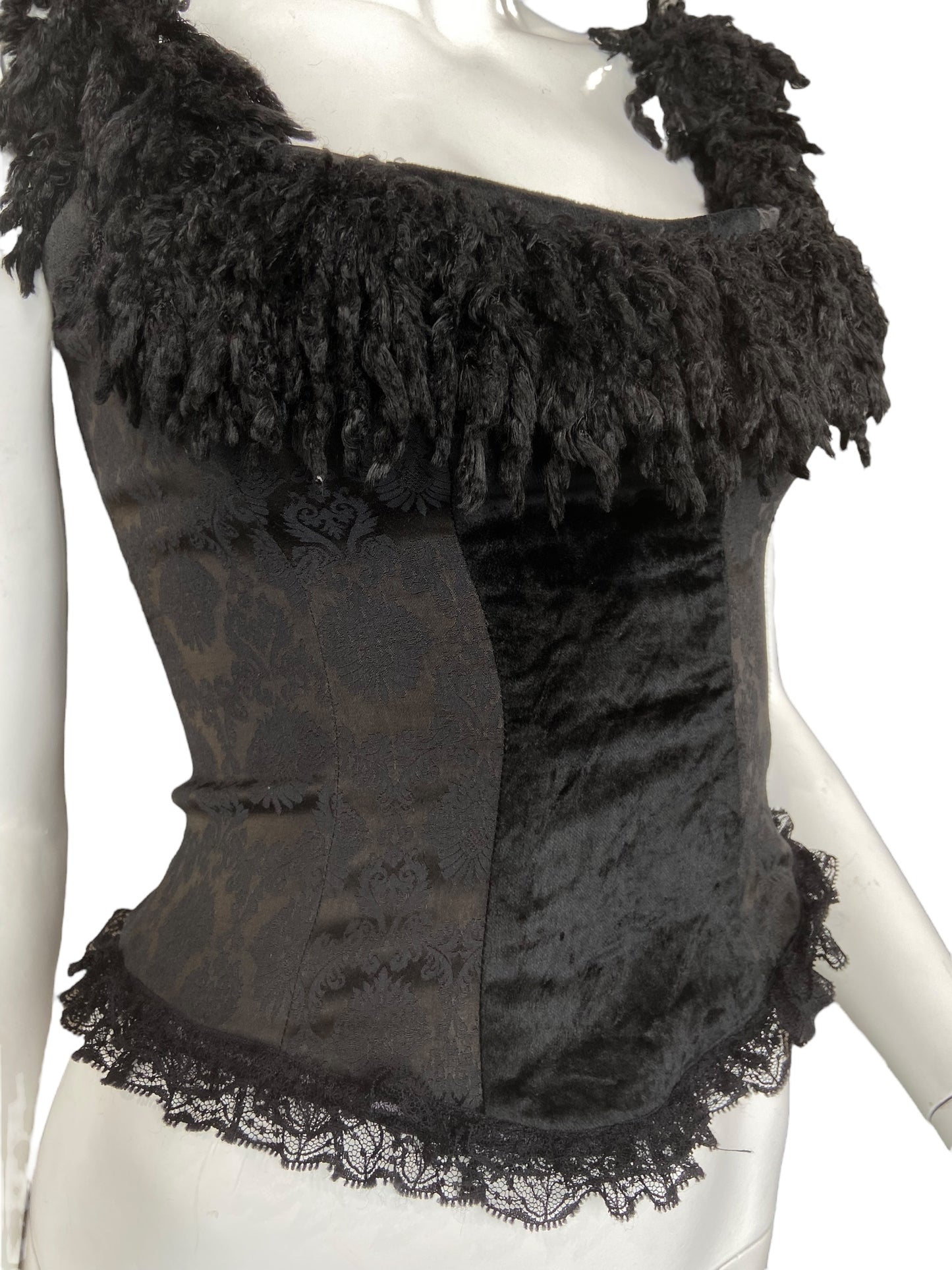 FAYCAL AMOR F/W 1994 CORSET TOP