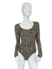Thumbnail for CHRISTIAN DIOR LEOPARD PRINT BODYSUIT