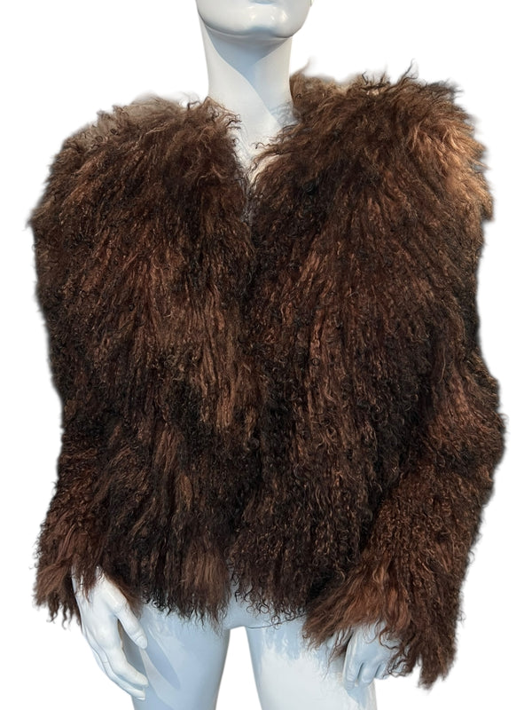 PLEIN SUD FUR JACKET