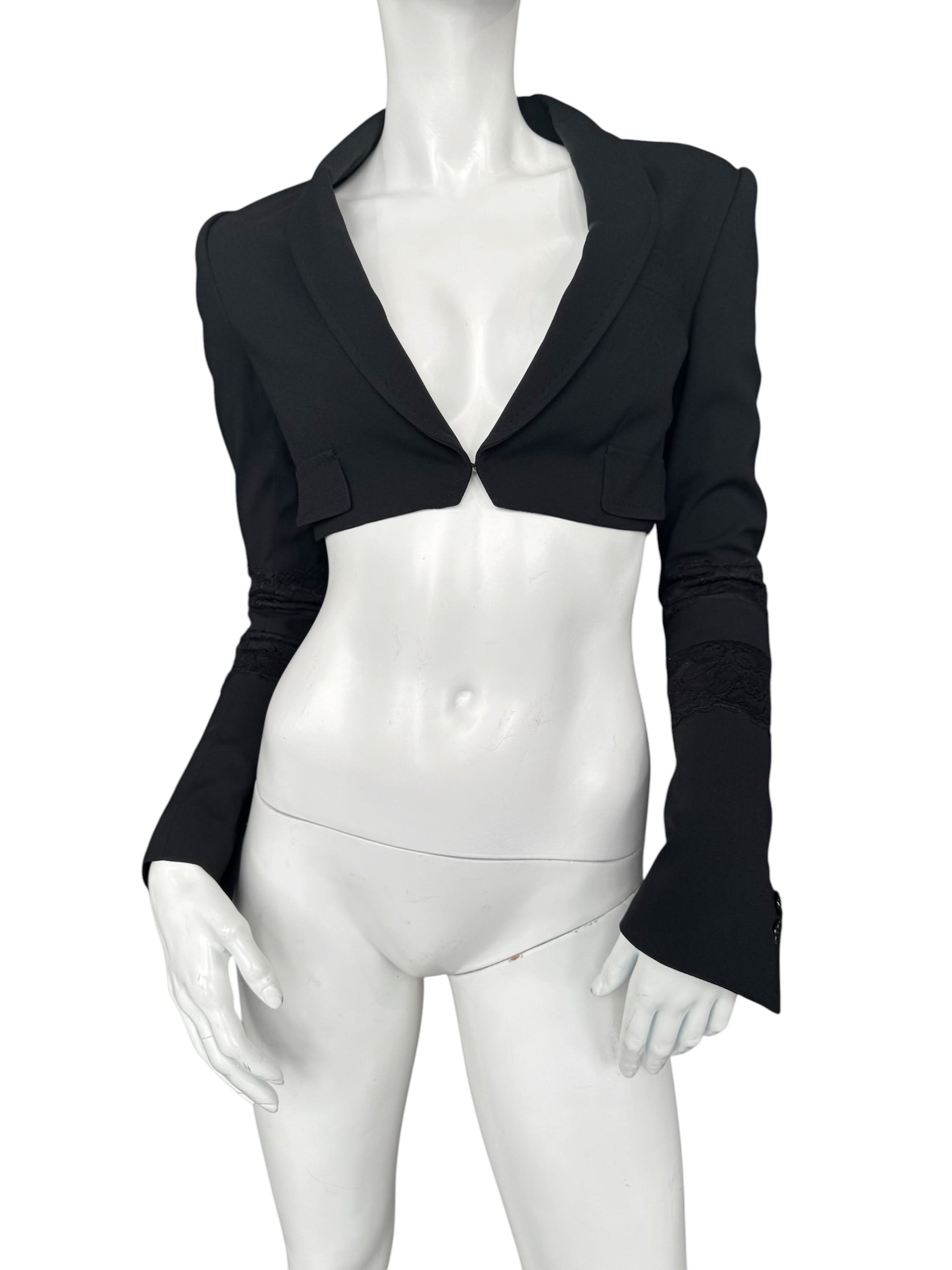 DOLCE & GABBANA CROPPED BLAZER