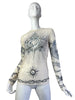 Thumbnail for JEAN PAUL GAULTIER S/S 1996 SAFE SEX FOREVER MESH TOP