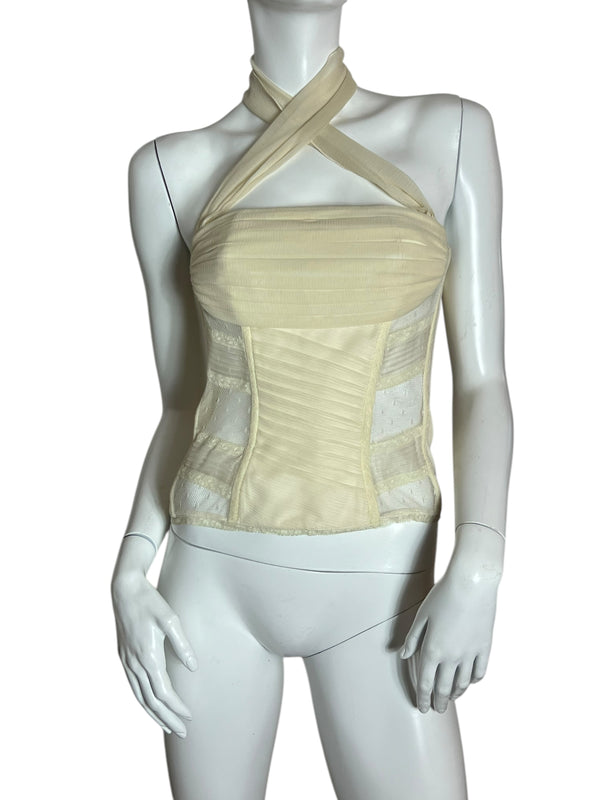 LUISA SPAGNOLI SILK TOP