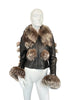 Thumbnail for JITROIS LEATHER & FUR JACKET
