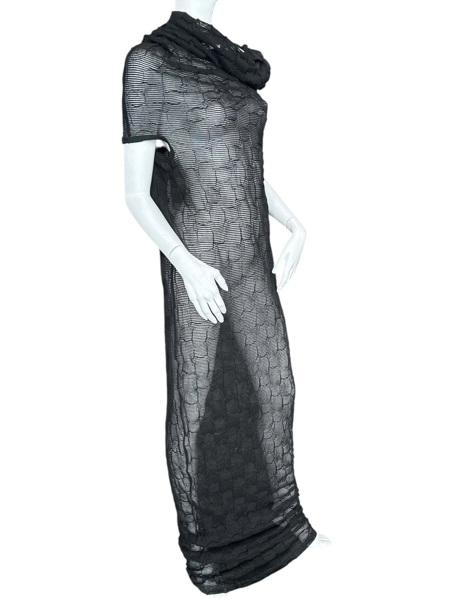 JUNYA WATANABE S/S 2016 WOOL MAXI DRESS