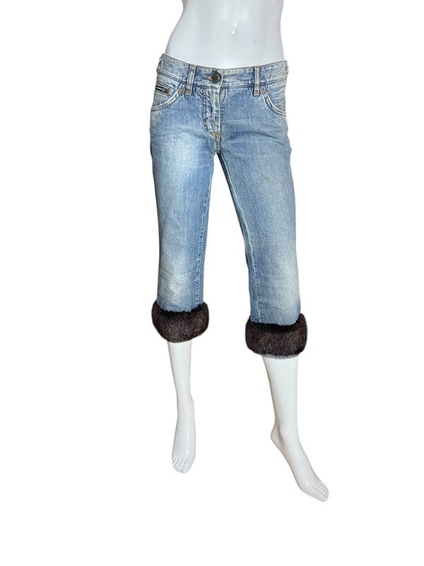 DOLCE & GABBANA CAPRI JEANS