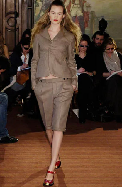 MIU MIU F/W 2006 WOOL CAPRI PANTS