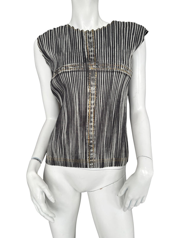 ISSEY MIYAKE PLEATS PLEASE TANK TOP