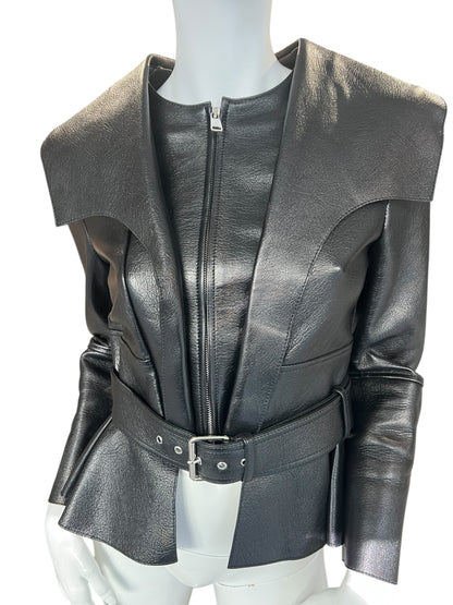 ALEXANDER MCQUEEN F/W 2018 LEATHER JACKET