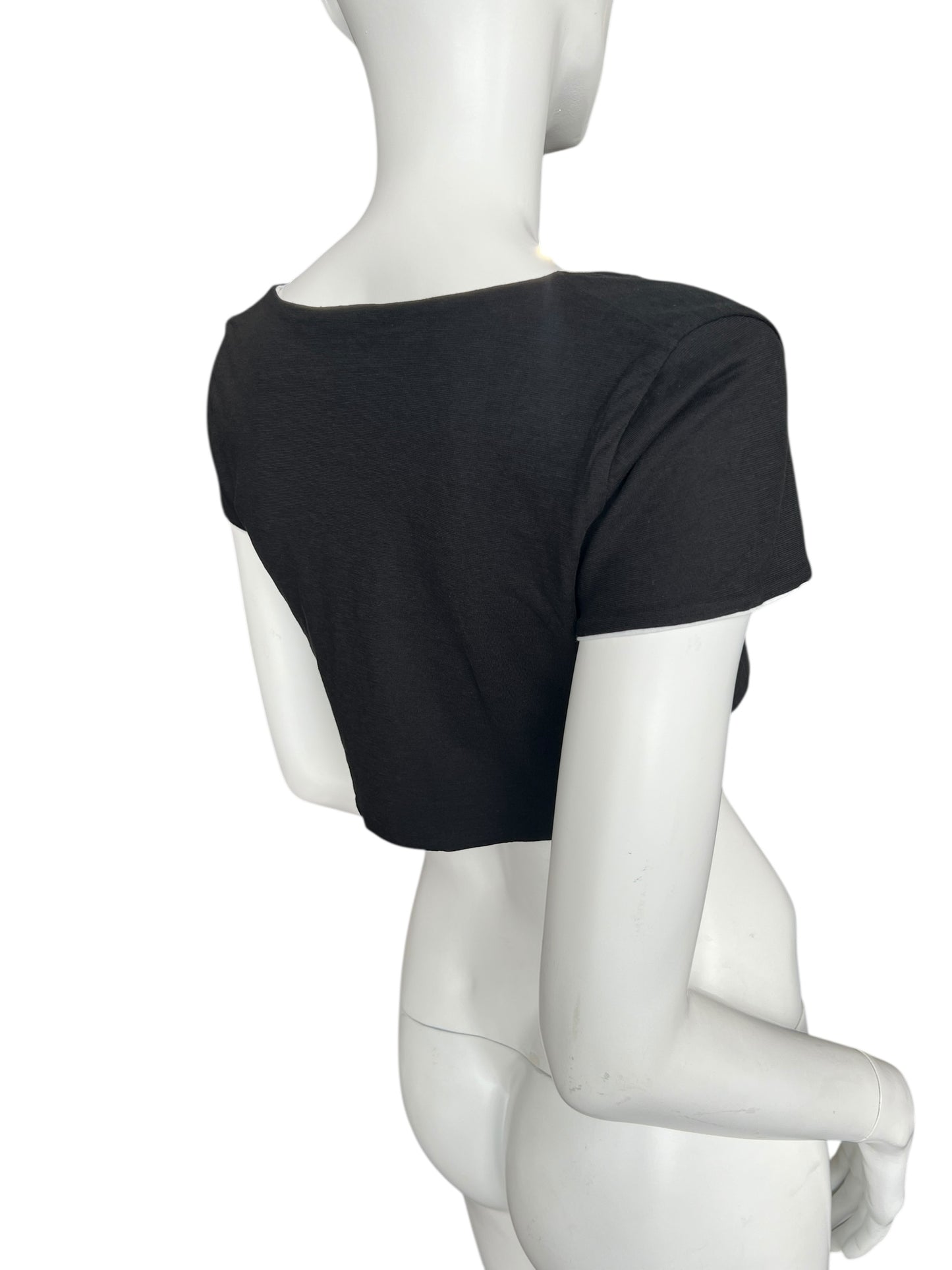 DIRK BIKKEMBERGS SPORT COUTURE CROP TOP