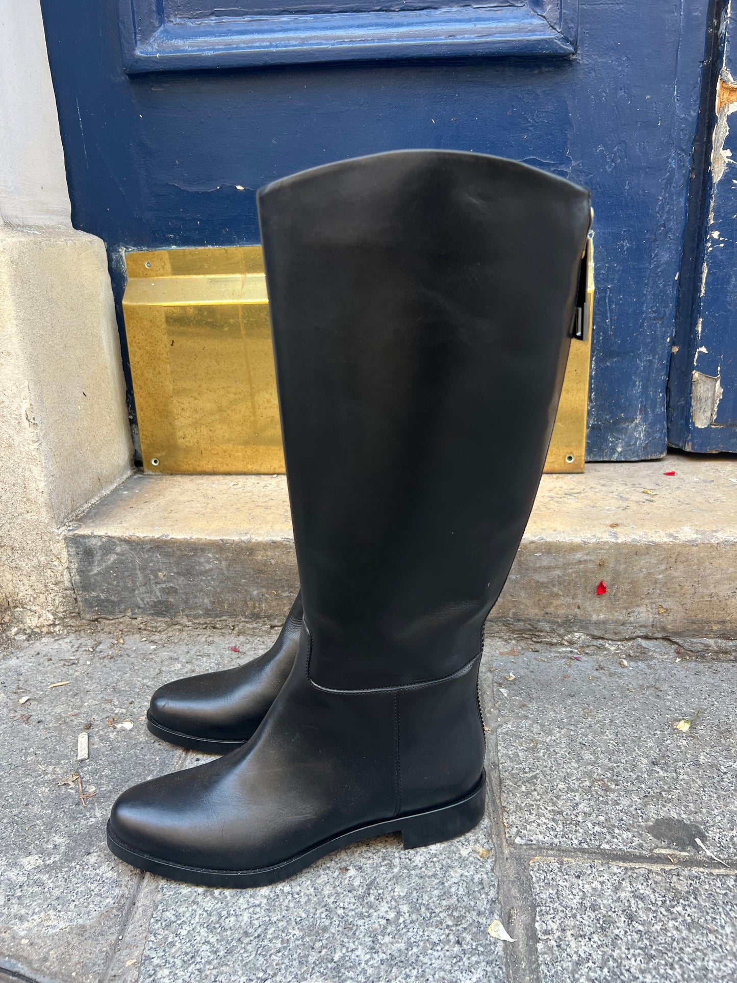 DIRK BIKKEMBERGS LEATHER BOOTS