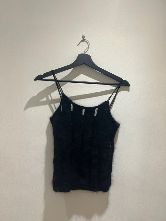 YVES SAINT LAURENT F/W 2001 ANGORA TANK TOP