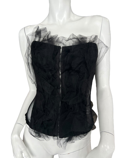 HOMEMADE TULLE BUSTIER