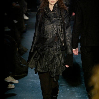 ANN DEMEULEMEESTER F/W 2005 LEATHER JACKET