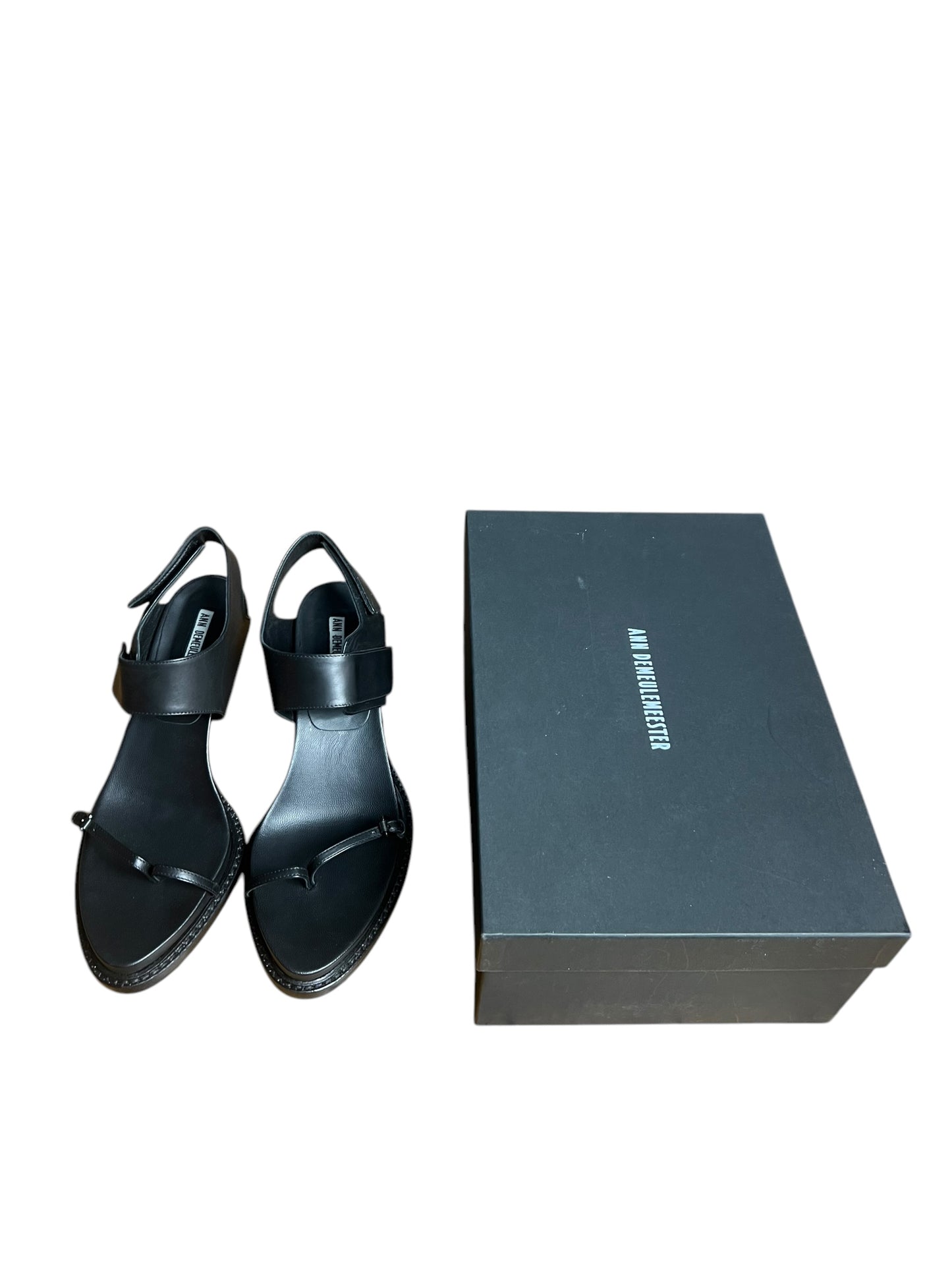 ANN DEMEULEMEESTER LEATHER SANDALS