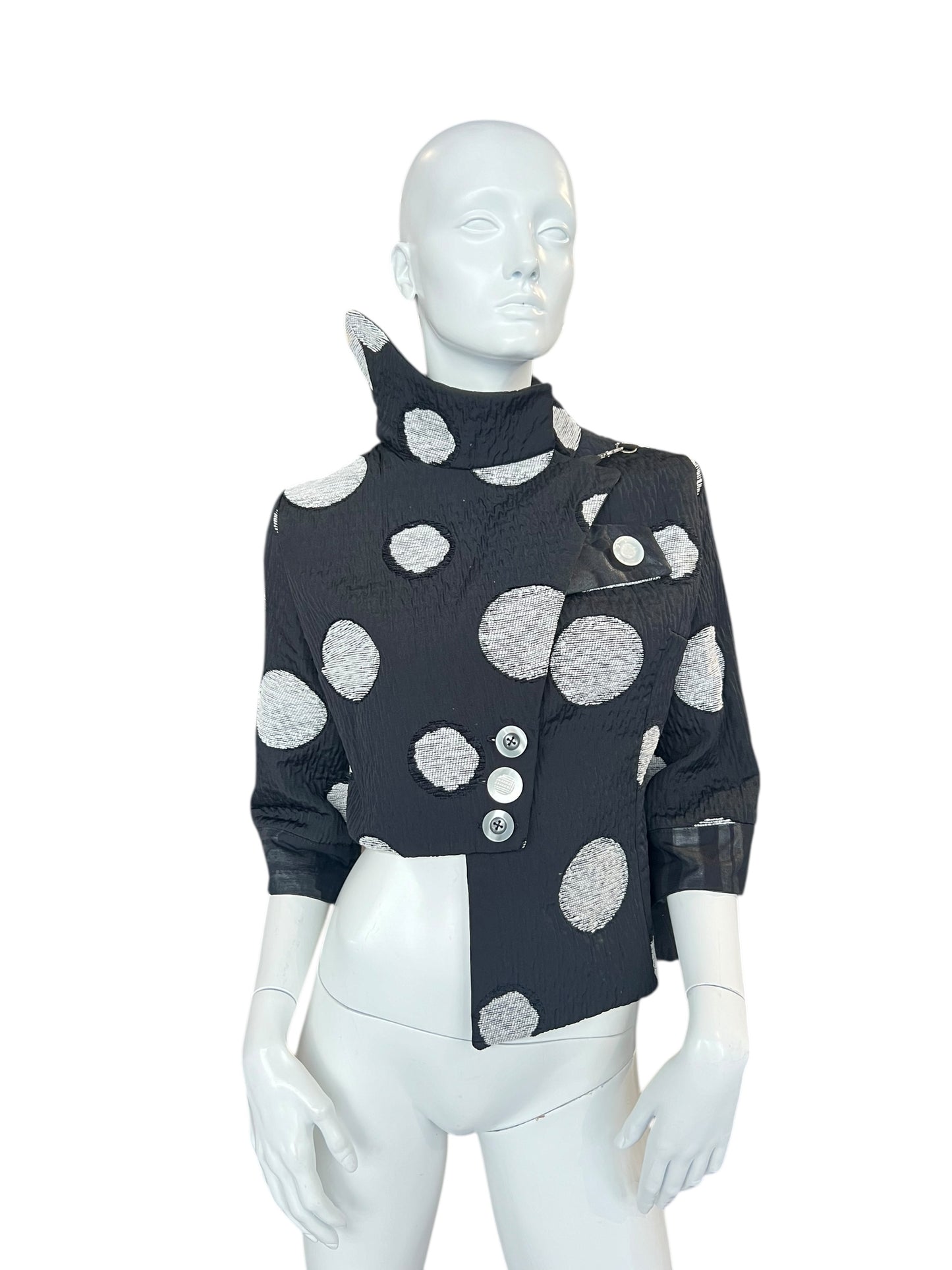ADELINE ZILLIOX POLKA DOT JACKET