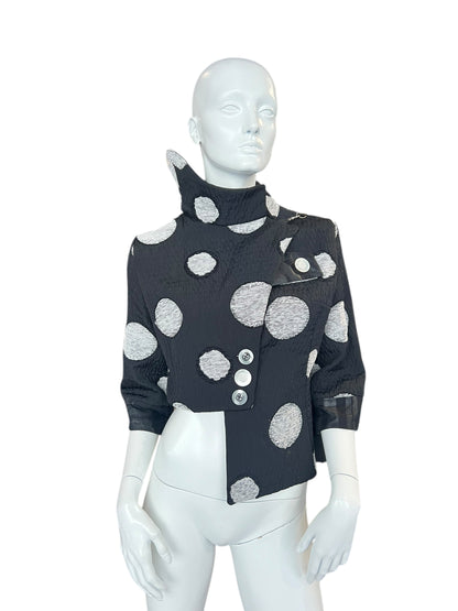 ADELINE ZILLIOX POLKA DOT JACKET