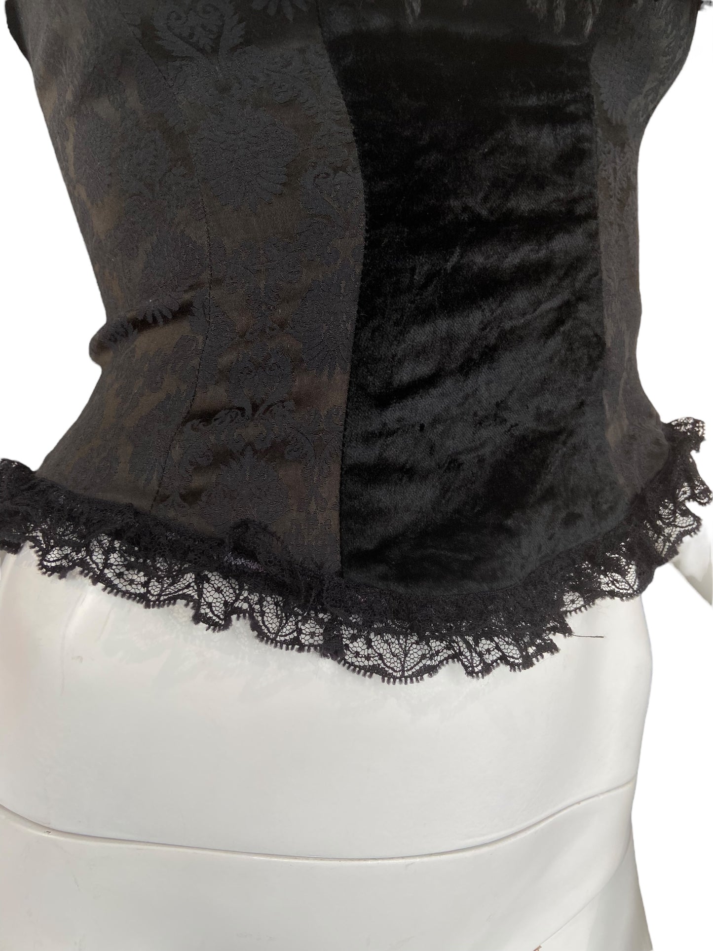 FAYCAL AMOR F/W 1994 CORSET TOP