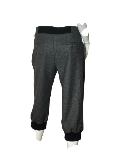 MIU MIU WOOL CAPRI PANTS