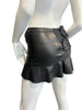 Thumbnail for JITROIS LEATHER & SILK MINI SKIRT