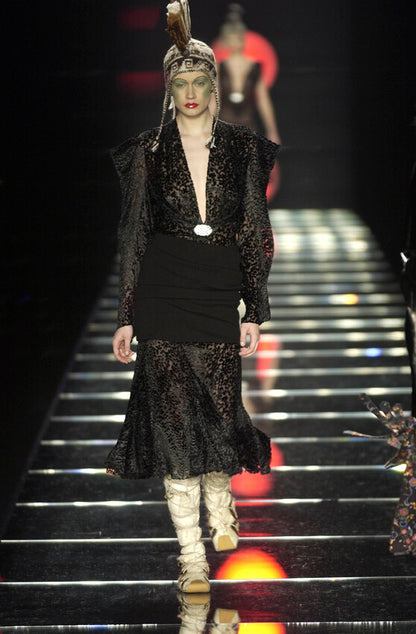 DIOR F/W 2002 FUNKY LEATHER BOOTS