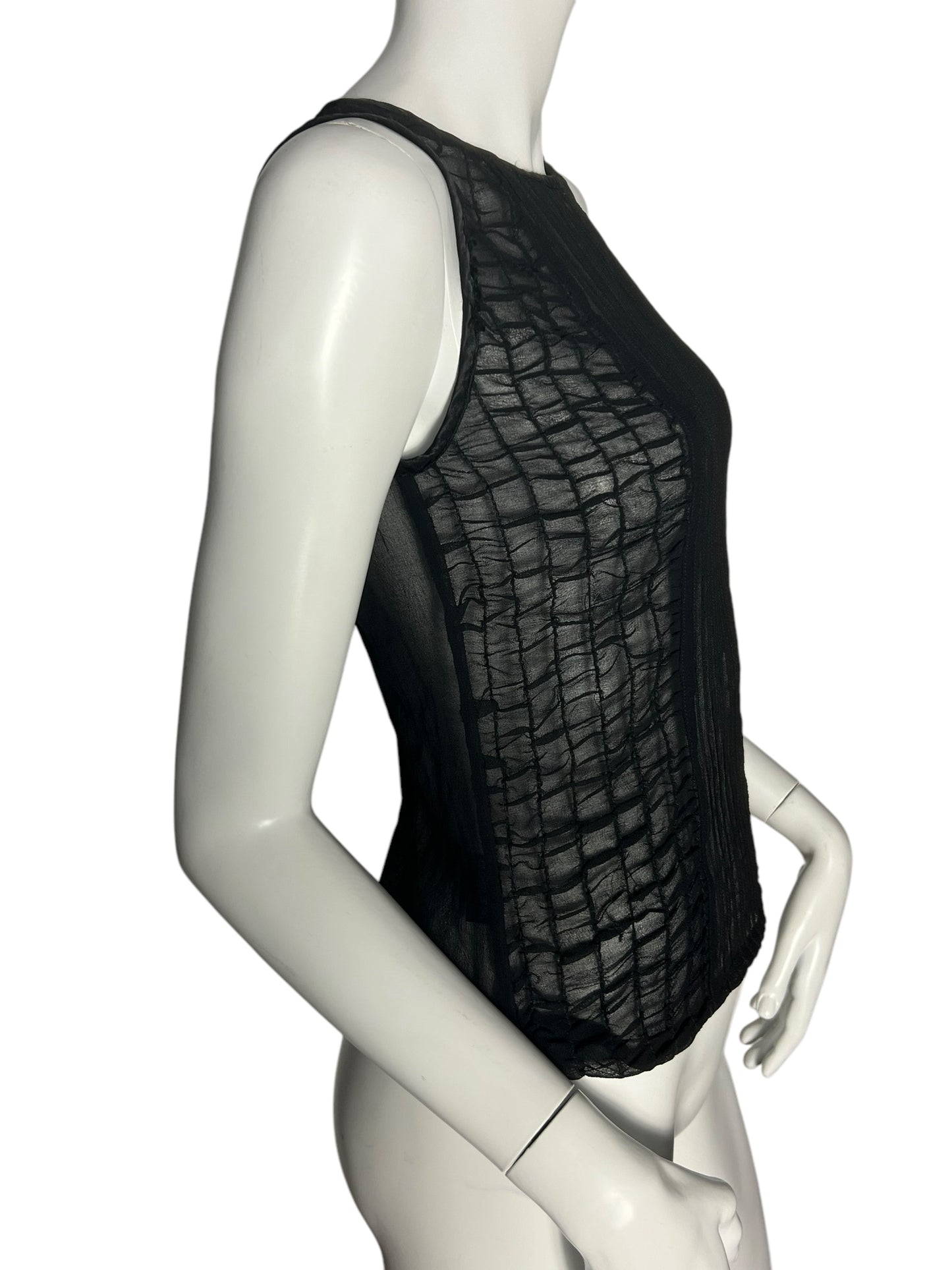 VINTAGE SHEER TULLE TOP