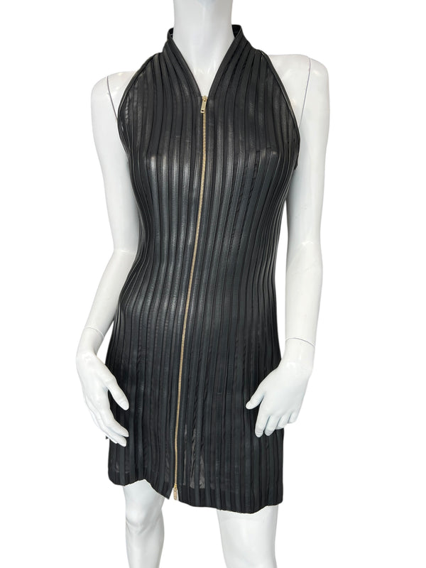 JITROIS LEATHER DRESS