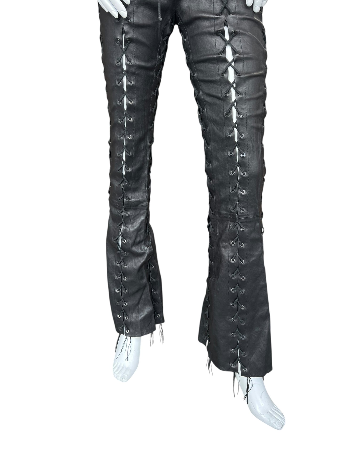 BEN TAVERNITI LEATHER PANTS
