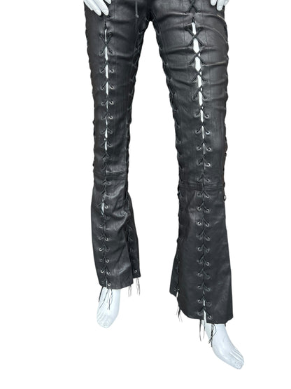BEN TAVERNITI LEATHER PANTS