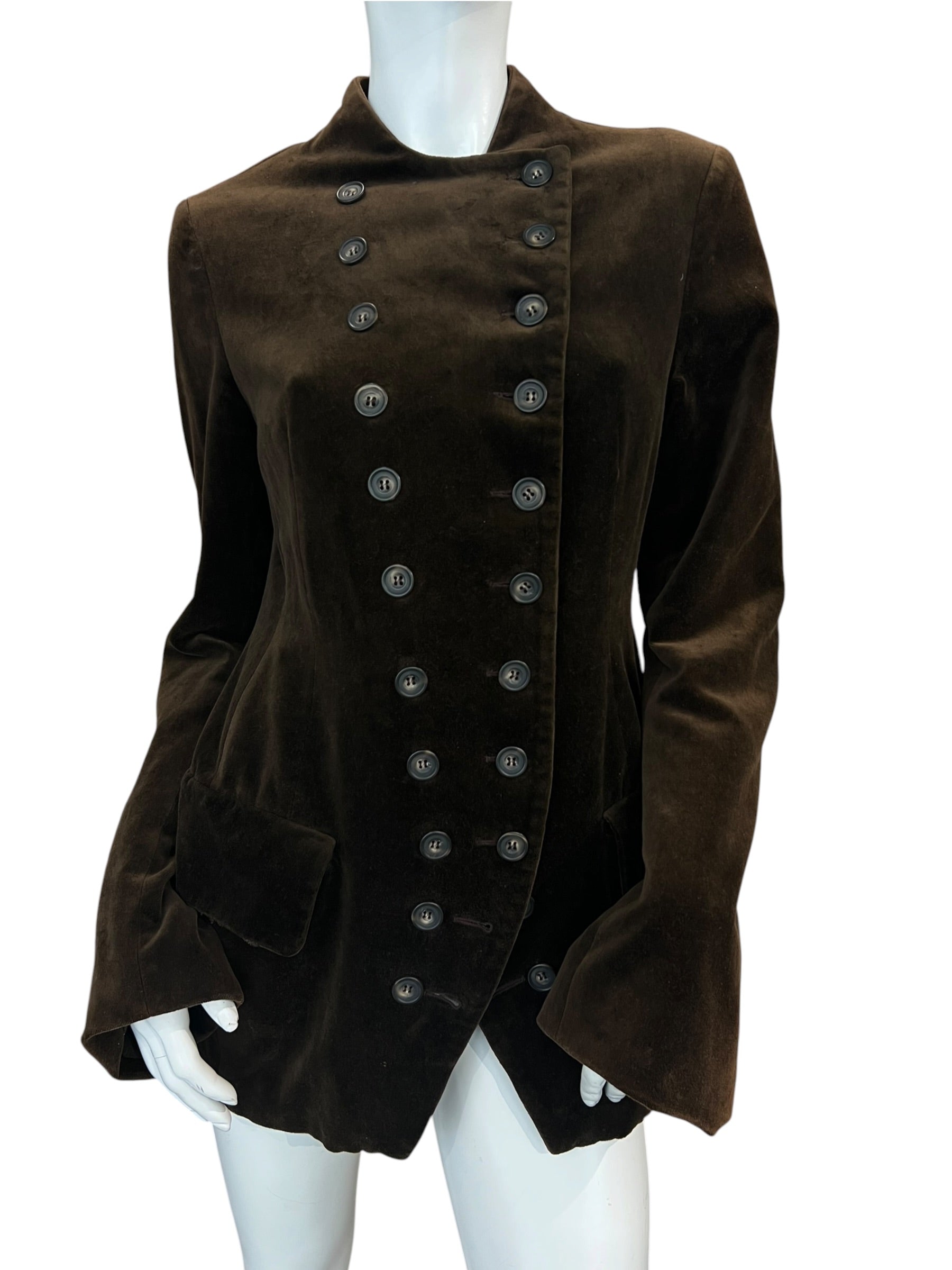 DRIES VAN NOTEN VELVET 90’S JACKET