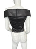 Thumbnail for JITROIS LEATHER CORSET TOP