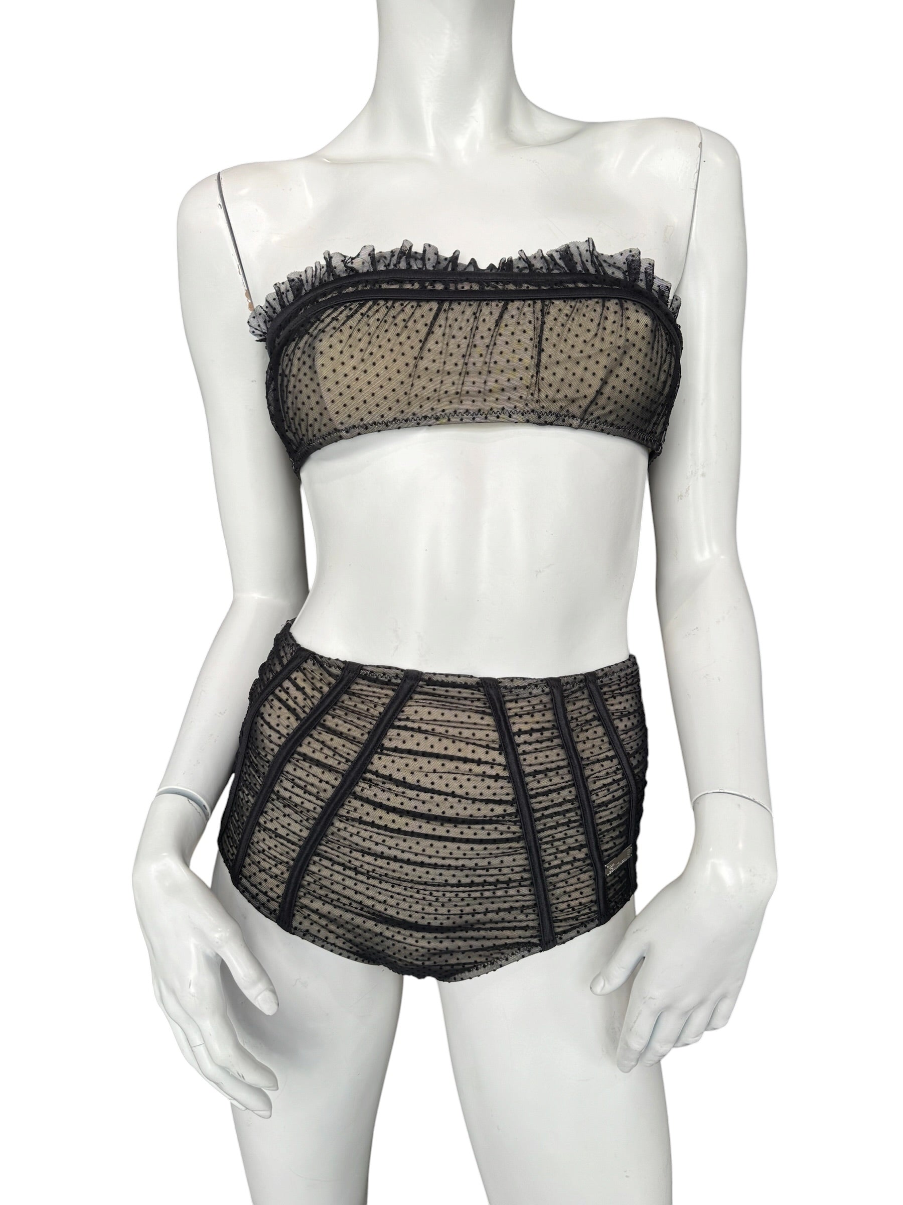 JOHN GALLIANO POLKA SWIMSUIT