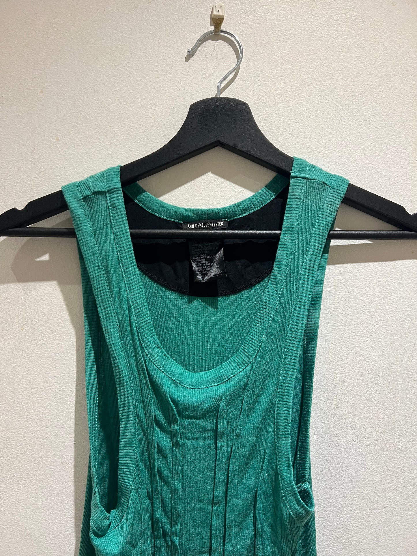 ANN DEMEULEMEESTER TANK TOP